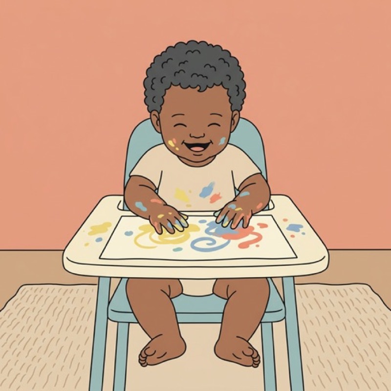 Finger Paint Exploration