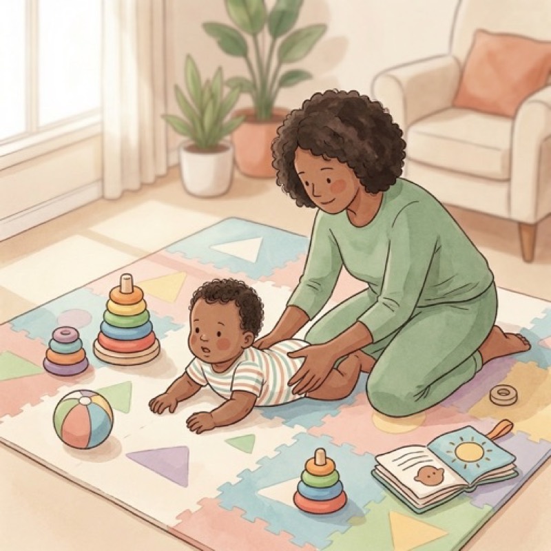 Tummy Time Spinning